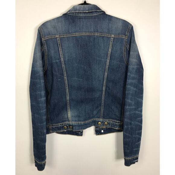R13 Women's Denim Jean Jacket Street Designer Luxury Casual - Picture 4 of 14